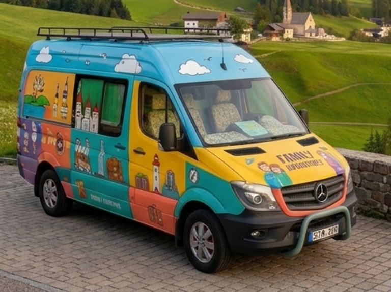 Переоборудование машины скорой помощи в автодом на площадке P-Trucks.